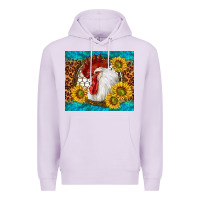 Lilac western rooster Premium Hoodie - TumblerDesignByShophia