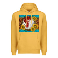 Mustard western rooster Premium Hoodie - TumblerDesignByShophia