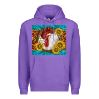 Purple western rooster Premium Hoodie - TumblerDesignByShophia