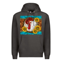Smoke western rooster Premium Hoodie - TumblerDesignByShophia
