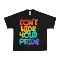 Black dont hide your pride Urban Heavy Tee - MaliasSmallBusiness