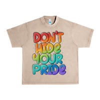French Oak dont hide your pride Urban Heavy Tee - MaliasSmallBusiness