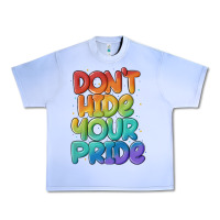 Grape Ice dont hide your pride Urban Heavy Tee - MaliasSmallBusiness