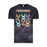 Cloud Black teahing my favorite peeps Vintage Tee - MaliasSmallBusiness