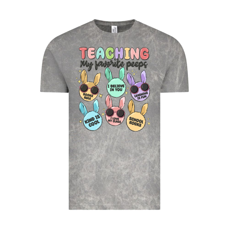 Teahing My Favorite Peeps Vintage Tee by MaliasSmallBusiness | Teevron