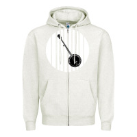 Oatmeal Heather Banjo Vintage Zipper Hoodie - Bettercallsaul