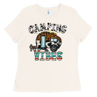 Bone camping vibes Ladies Tee - CowhideDigitalArt