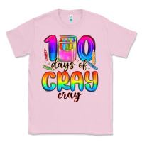 Bubblegum Pink 100 days of cray cray Classic Tee - MaliasSmallBusiness
