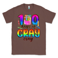 Chestnut 100 days of cray cray Classic Tee - MaliasSmallBusiness