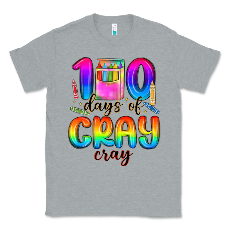 100 Days Of Cray Cray Classic Tee by MaliasSmallBusiness | Teevron