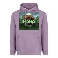 Lavender Mama bear tumbler Heavyweight Hoodie - HowdyJamesFarm