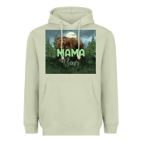 Matcha Mama bear tumbler Heavyweight Hoodie - HowdyJamesFarm