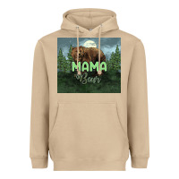 Mushroom Mama bear tumbler Heavyweight Hoodie - HowdyJamesFarm
