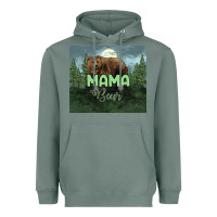 Sage Mama bear tumbler Heavyweight Hoodie - HowdyJamesFarm
