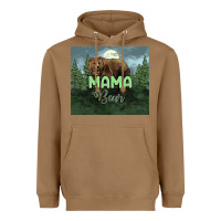 Toasted Coconut Mama bear tumbler Heavyweight Hoodie - HowdyJamesFarm
