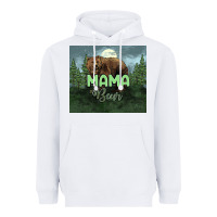 White Mama bear tumbler Heavyweight Hoodie - HowdyJamesFarm