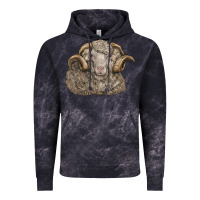 Cloud Black merino wool sheep head Vintage Hoodie - LillyAllenDesigns