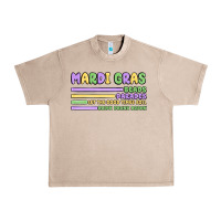 French Oak mardi gras beads Urban Heavy Tee - MaliasSmallBusiness