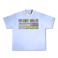 Grape Ice mardi gras beads Urban Heavy Tee - MaliasSmallBusiness
