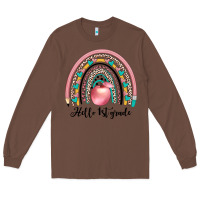 Chestnut hello 1 st grade Long Sleeve Tee - JahusDesignShop