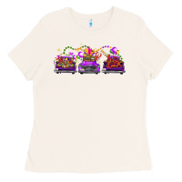 Bone Mardi gras farm trucks Ladies Tee - FaDigitalArtStudio