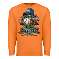 Carrot for the love of the game baseball Premium Sweatshirt - HowdyJamesFarm