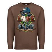 Chestnut for the love of the game baseball Premium Sweatshirt - HowdyJamesFarm