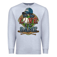 For The Love Of The Game Baseball Premium Sweatshirt | Teevron