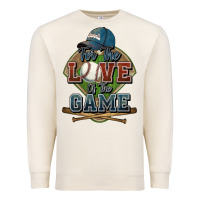 Sandshell for the love of the game baseball Premium Sweatshirt - HowdyJamesFarm