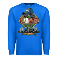 True Royal for the love of the game baseball Premium Sweatshirt - HowdyJamesFarm