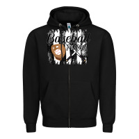Black Baseball Mama Zipper Hoodie - Bettercallsaul