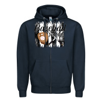 Navy Baseball Mama Zipper Hoodie - Bettercallsaul