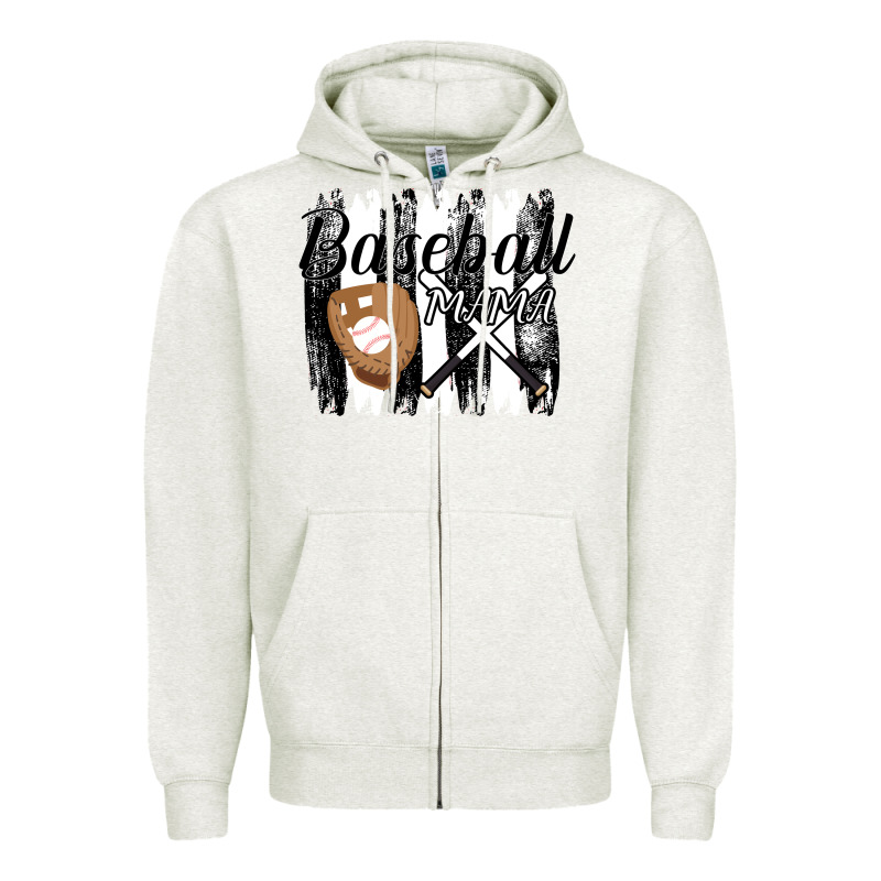 Baseball Mama Zipper Hoodie by Bettercallsaul | Teevron