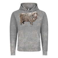Cloud Rock rambouillet sheep Vintage Hoodie - LillyAllenDesigns