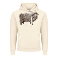 Vintage Artic rambouillet sheep Vintage Hoodie - LillyAllenDesigns