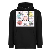 Black it's ok to be not ok Heavyweight Hoodie - TumblerDesignByShophia