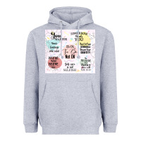 Heather Grey it's ok to be not ok Heavyweight Hoodie - TumblerDesignByShophia