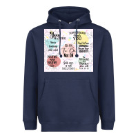 Navy it's ok to be not ok Heavyweight Hoodie - TumblerDesignByShophia