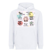 White it's ok to be not ok Heavyweight Hoodie - TumblerDesignByShophia