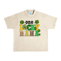 Sandshell one lucky mama Urban Heavy Tee - AdoDesignShop