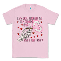 Bubblegum Pink not to be blunt but can i hit Classic Tee - MaliasSmallBusiness