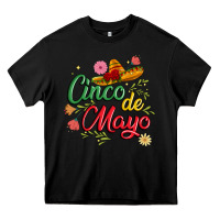 Black cinco de mayo Heavy Core Tee - JahusDesignShop