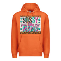 Carrot sassy just like my mama Premium Hoodie - TumblerDesignByShophia