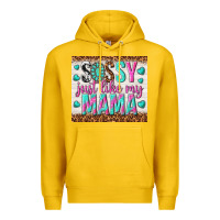 Lemon sassy just like my mama Premium Hoodie - TumblerDesignByShophia