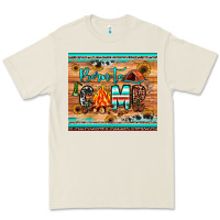 Bone born to camp Premium Tee - JahusDesignShop