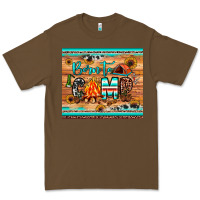 Cacao born to camp Premium Tee - JahusDesignShop
