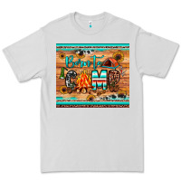 Dove Grey born to camp Premium Tee - JahusDesignShop