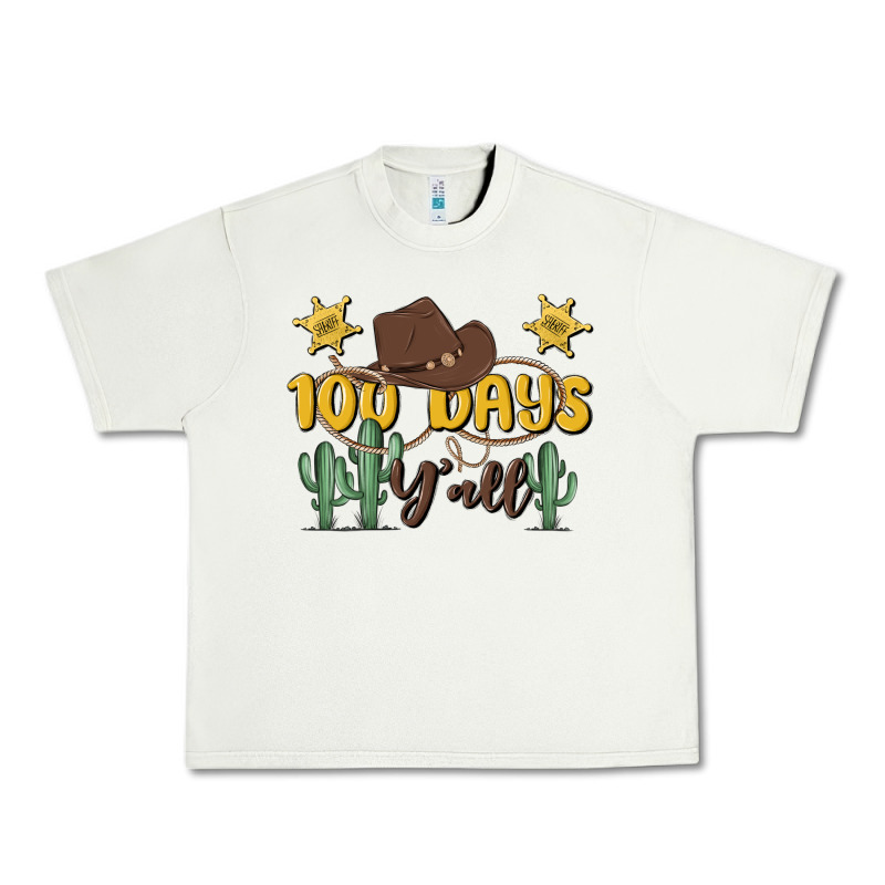 100 Days Y'all Urban Heavy Tee by MaliasSmallBusiness | Teevron