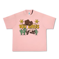 Salmon 100 days y'all Urban Heavy Tee - MaliasSmallBusiness