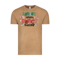 Vintage Camel santa's favorite dance teacher Vintage Tee - MaliasSmallBusiness